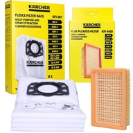 4x VRECKÁ + FILTER DO VYSÁVAČA KARCHER WD4 WD5 WD6 MV4 MV5 MV6 ORIGINÁL