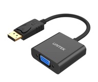 Unitek DisplayPort - VGA (D-Sub) FHD adaptér 15 cm