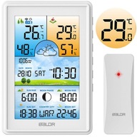 METEOROLOGICKÁ STANICA S DISPLEJOM BD-906 BIELY