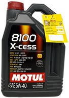 MOTUL 8100 X-CESS OIL 5W40 5L RN0700 - RN0710