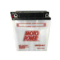 Batéria 12V 12Ah 12N12A-4A-1 MOTOPOWER