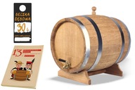 30L dubový sud na whisky, moonshine, víno, likéry (s certifikátom PZH)