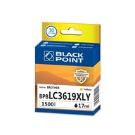 Black Point LC3619 Žltý atrament Brother MFCJ3930DW