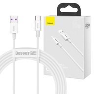 BASEUS KÁBEL 2m USB na USB-C PD 66W 6A NABÍJAČKA