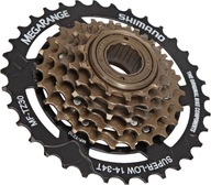 6-rýchlostná voľnobežka SHIMANO MegaRange MF-TZ30-M6 14-34T