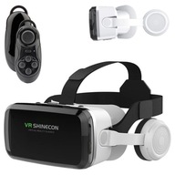 3D VR okuliare Shinecon G04BS + diaľkové ovládanie Bluetooth