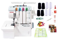 Overlock Janome ML744D + zadarmo + DVD