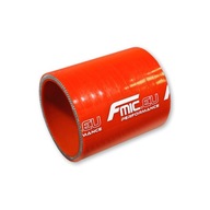 SILIKÓNOVÝ KONEKTOR PRIAMY FMIC 68MM 7,6CM ORANŽ