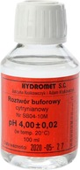 Roztok pufra Hydromet pH 4 100 ml Kvapalina pre sondy