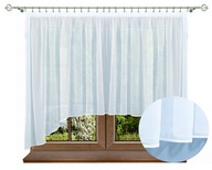 PRIPRAVENÝ BIELY VOILOVÝ ZÁCLONU, OBÝVAČKA, 300x170