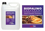 BIOETANOL BIO PALIVO BIO PALIVO S VÔŇOU BIO KRBU ŠKORICA POMARANČ 5L