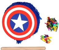 PINIATA Captain America Avengers 90 cm doplnky