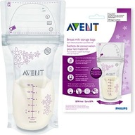 AVENT SÁČKY NA POTRAVINY MLIEKO ZMRAZUJÚCE 25x180ML