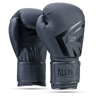 TRÉNINGOVÉ BOXERSKÉ RUKAVICE MATTE BLACK 10oz ALLRIGHT SHADOW