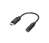 Adaptér Hama USB typ C - Jack 3,5mm adaptér