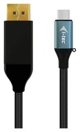 Káblový adaptér i-tec USB-C na port Display Port 1x DP 4K Ultra HD/60 Hz 150 cm k