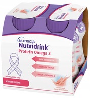 NUTRIDRINK Proteín Omega 3 príchuť mango 4 x 125 ml