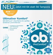 O.B. ProComfort Normal, tampóny, 64 kusov