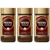 Dóza na instantnú kávu Nescafe Gold 3x 200g