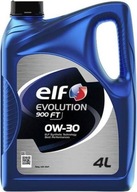 ELF EVOLUTION 900 FT 0W-30 0W30 SL/CF A3/B4 4L