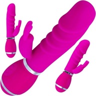 VIBRÁTOR SILENT BUNNY - Medical Silicone