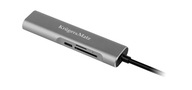 USB Type-C na HDMI / USB 3.0 / SD / MicroSD adaptér (HUB)