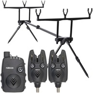 RODPOD NECO RYBÁRSKY STOJAN SET + CM-PRO 2+1 BITE ALARMY