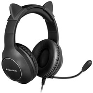 WIRED CAT EAR GAMING detské slúchadlá USB