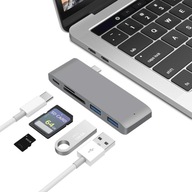 HUB Multiport USB 3.1 C - 2x USB 3.0 USB C 3.1 SD