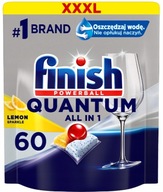 Finish Quantum Lemon Kapsule do umývačky riadu 60 ks