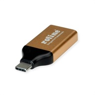 ROLINE Adaptér USB C - DisplayPort v1.2 GOLD
