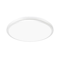 STRUHM Hermetické dekoratívne stropné svietidlo PLANAR LED 18W IP54 26,5cm biele