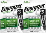 BATÉRIE ENERGIZER AAA R3 700mAh 8 ks