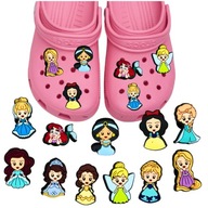 Špendlíky Crocs PRINCESS 11ks darček z rozprávky pre dievčatko Disney Elsa