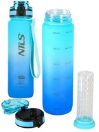 Turistická fľaša na vodu SPORTY Tritan 950ml NILS + ovocná vložka