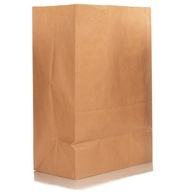 Hnedá papierová taška 22x14x35, 250 kusov