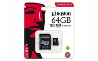 KINGSTON micro SD XC 64 GB UHS-I SDCS CANVAS 80 MB