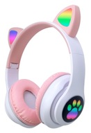 DETSKÉ BLUETOOTH LED SLÚCHADLÁ CAT EAR EAR