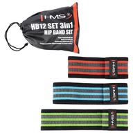 HIP BAND Guma Materiál Bands x3 HMS SET