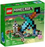 LEGO MINECRAFT 21244 DIAMANTOVÝ MEČ BAŠTA ZÁKLADŇA