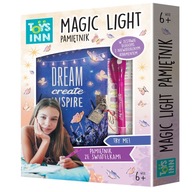 NÁLEPKY DIÁRA MAGIC LIGHT DREAMS GUĽOVÝ STN7830 STUX