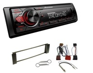 Pioneer MVH-330DAB Bluetooth DAB rádio Audi A3 8L