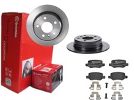 DISKOVÉ DLOŽKY BREMBO ZADNÉ MERCEDES B W245 A W169