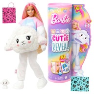 BARBIE CUTIE REVEAL OVČÍ BÁBIKA DISPOSSIEM + 10 PREKVAPENÍ SÚPRAVA RÚR