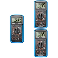 3x digitálny multimetrový tester Voltmeter Ohmmeter