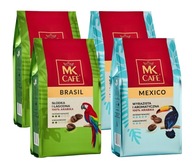 Zrnková káva 100% Arabica 1kg + 600g MK Cafe Brasil + Mexiko