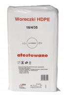 HDPE vrecká na potraviny 18x4x35 1000 ks 90057