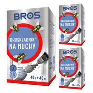 Dvojzložkový odpudzovač múch Efficient Effective Bros x 3