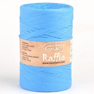 Stenli Yarn Raffia priadza 16 Svetlomodrá