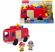 Fisher-Price Little People HASIČSKÉ VOZIDLO malého prieskumníka + FÓRKY GXR77